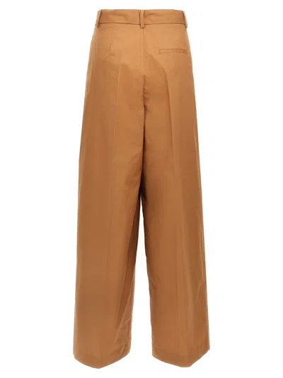 Nude Menswear Wide-leg Trousers