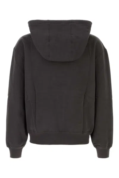 Saint Laurent Organic Cotton Sweatshirt With Frontal Logo Embroidery