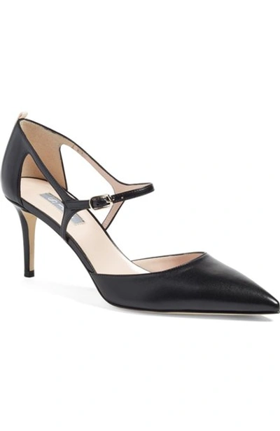 Shop Sjp By Sarah Jessica Parker 'phoebe' Mary Jane Pump (women) In Black Leather