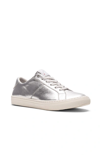 Shop Marc Jacobs Empire Low Top Sneaker In Silver