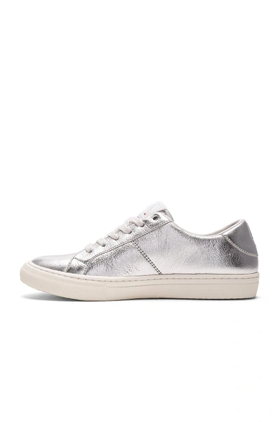 Shop Marc Jacobs Empire Low Top Sneaker In Silver
