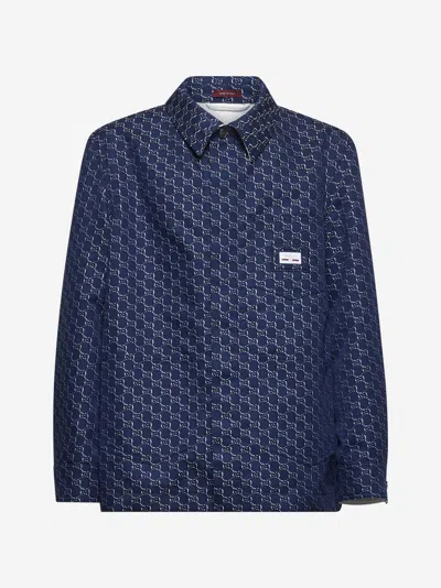 Gucci Gg Logo Long-sleeved Shirt