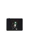 Givenchy Skull And Crossbones Printed Pouch In Multi