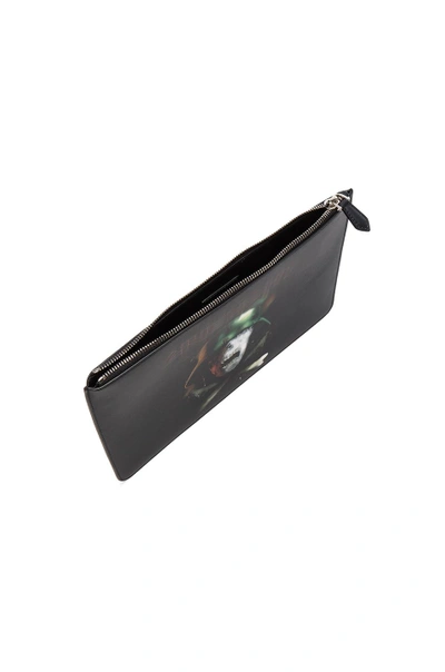 Shop Givenchy Army Skull Print Pouch In Black In Multi