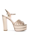 VALENTINO GARAVANI Leather Platform Sandals