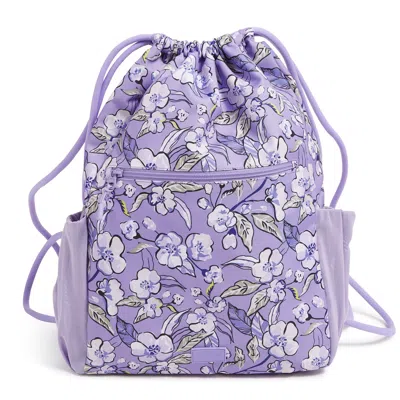 VERA BRADLEY OUTLET LIGHTEN UP DELUXE DRAWSTRING BACKPACK 