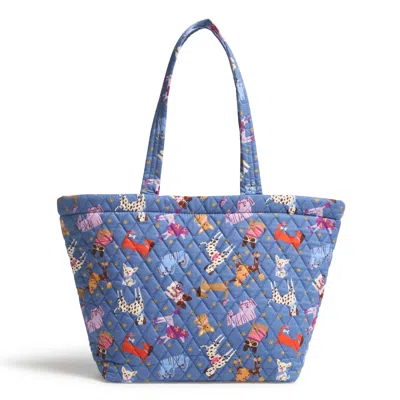 Vera Bradley Outlet Cotton Small East West Tote In Multi