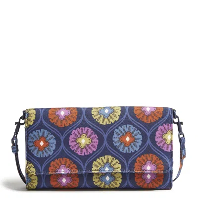 Vera Bradley Outlet Lighten Up Wallet Crossbody In Multi
