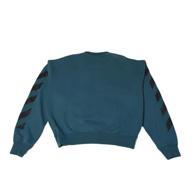 Off-white Crewneck Sweatshirt Green In L