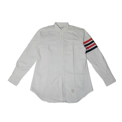 Thom Browne 4-bar Stripe Shirt White In 5
