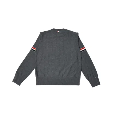Thom Browne Rib Stitch Wool Sweater In 2