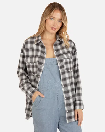 Inmocean Women's Wilson Western Button Up In Gray