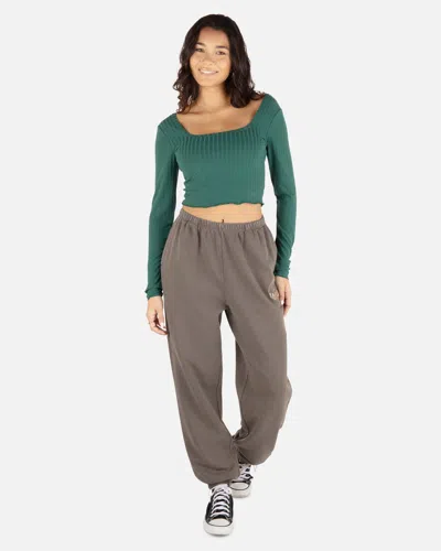 Inmocean Women's Loving Life Boyfriend Jogger In Brown