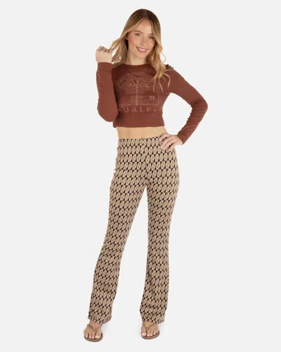 Inmocean Women's Triangle Bootcut Pants In Brown