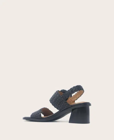 Gentle Souls Madylyn Slingback Sandal In Black Leather