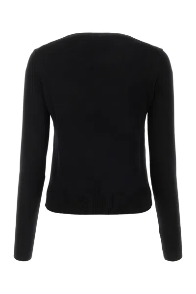Vivienne Westwood Women Cotton And Cashmere Blend Jumper In Black