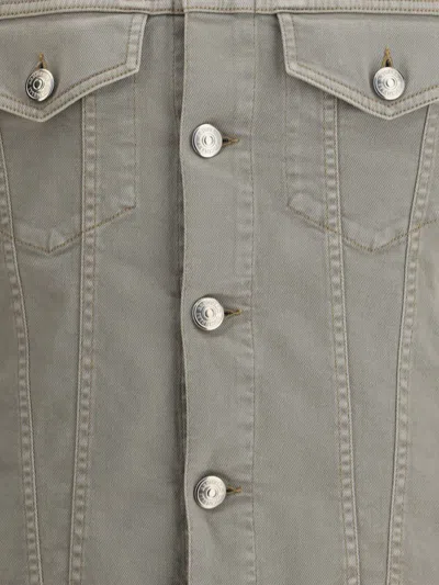 Brunello Cucinelli Denim Jacket In Brown