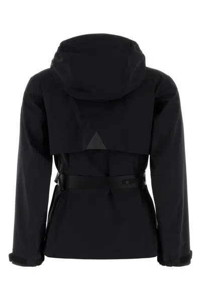 Moncler Stretch Nylon Jacket Adjustable Belt