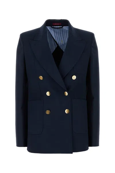 Gucci Blazer Double-breasted Gold-tone Buttons