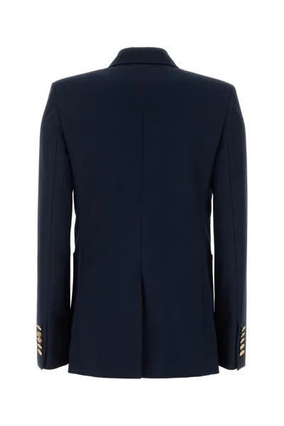 Gucci Blazer Double-breasted Gold-tone Buttons