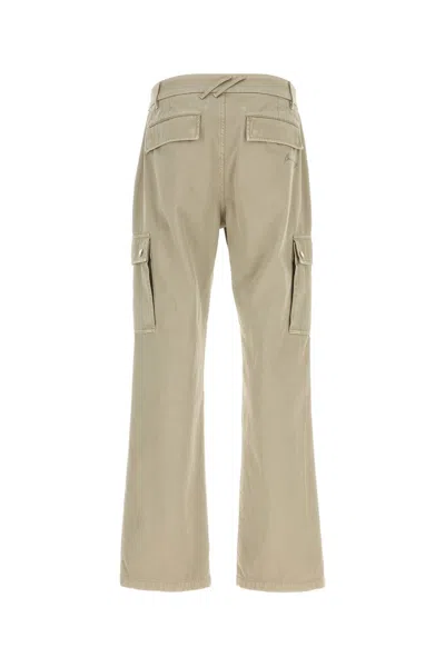 Burberry Men Cappuccino Cotton Cargo Pant In Brown
