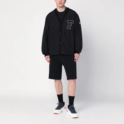 Moncler Genius Moncler X Fragment Hiroshi Fujiwara Anise Short Down Jacket In Black