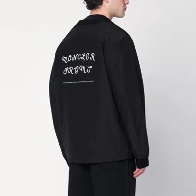 Moncler Genius Moncler X Fragment Hiroshi Fujiwara Anise Short Down Jacket In Black