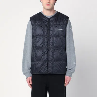 Moncler Genius Vaile Padded Vest In Blue