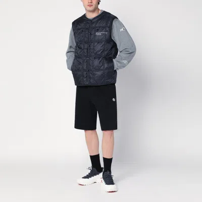 Moncler Genius Vaile Padded Vest In Blue