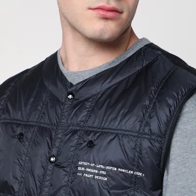 Moncler Genius Vaile Padded Vest In Blue
