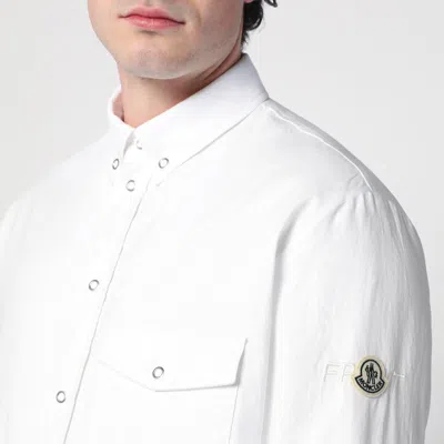 Moncler Genius Moncler X Frgmt White Shirt In Cotton In White