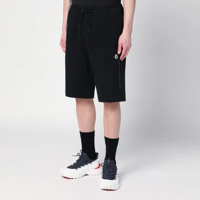 Moncler Genius Moncler X Frgmt Black Shorts In Cotton In Black