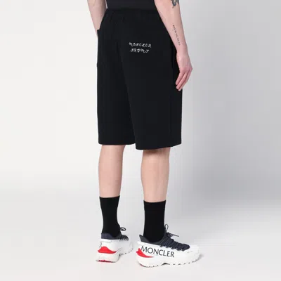 Moncler Genius Moncler X Frgmt Black Shorts In Cotton In Black