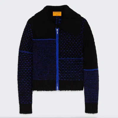 Guest In Residence Cloud Frankie Jacket In Black/cobalt In Multi