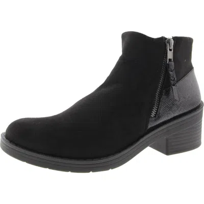 Bzees Outgoing Washable Booties In Black
