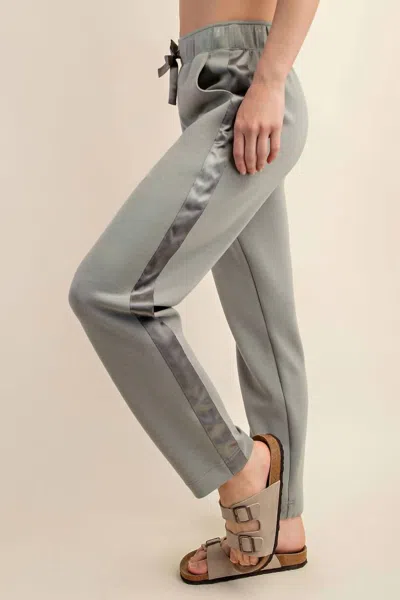 Rae Mode Sydney Joggers In Dusty Sage In Black