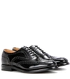 Church's Burwood Glossed-leather Brogues In Black