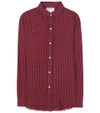 CURRENT ELLIOTT THE TWO POCKET PREP SCHOOL COTTON KNITTED SHIRT,P00199409