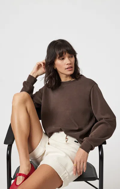 Mavi Heidi Long Cuffed Shorts In Ecru 90's In Beige