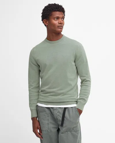 Barbour Pima Cotton Jumper In Green