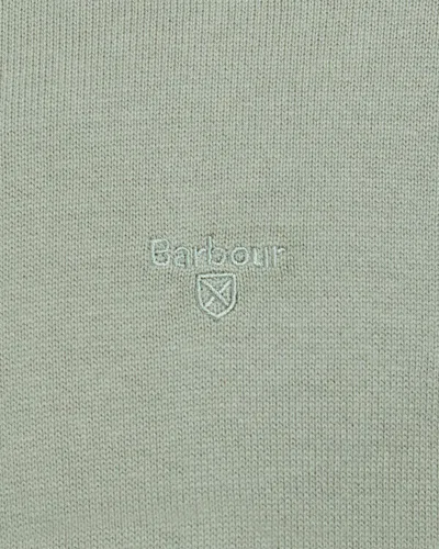 Barbour Pima Cotton Jumper In Green