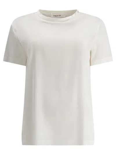 Fit F.it Silk T-shirt In White