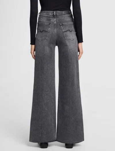 7 For All Mankind Slate Stretch Denim Lotta Jeans
