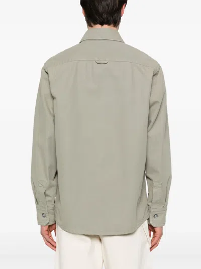 Apc A.p.c. Surchemise Basile Brodee Poitrine