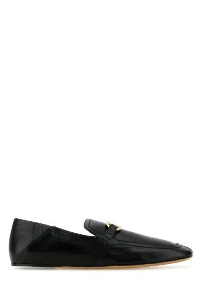 Ferragamo Elaine Vara Buckle Loafers In Calf Leather