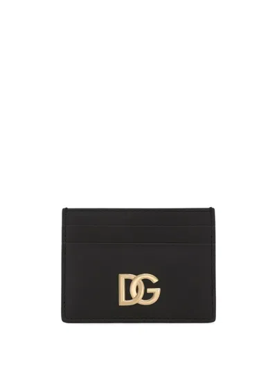 Dolce & Gabbana Card Holder With Logo Plaque