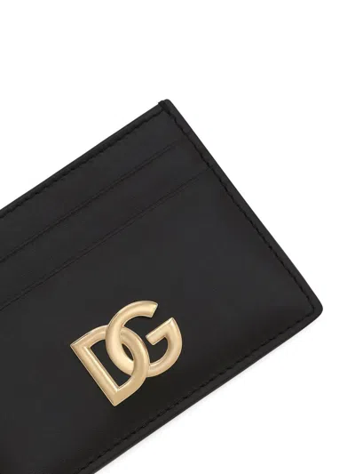 Dolce & Gabbana Card Holder With Logo Plaque