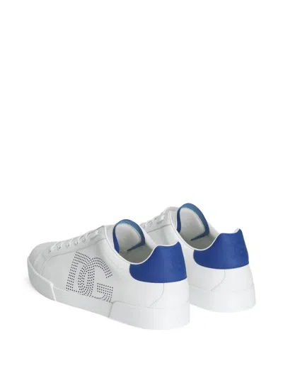 Dolce & Gabbana Sneakers From The Portofino Line In Nappa Leather