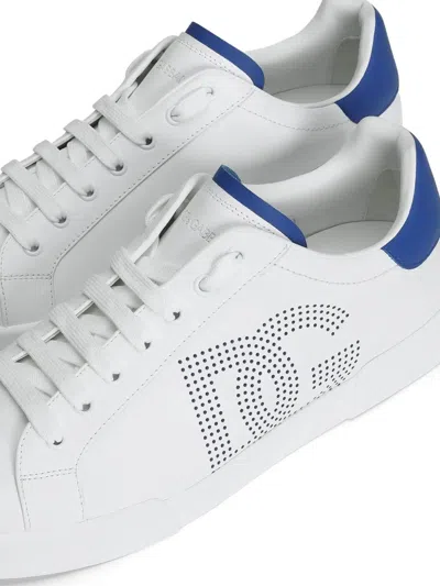 Dolce & Gabbana Sneakers From The Portofino Line In Nappa Leather