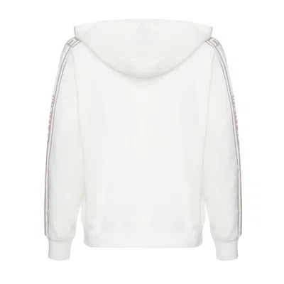 Elisabetta Franchi Sweatshirt In Avorio Greige